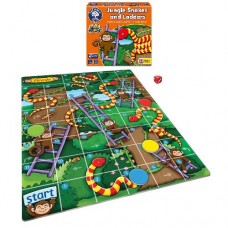 Jungle Snakes and Ladders Mini Game - Orchard Toys